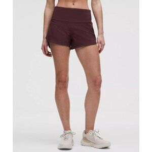 lululemon athletica Women's Athletic Shorts - Burgundy